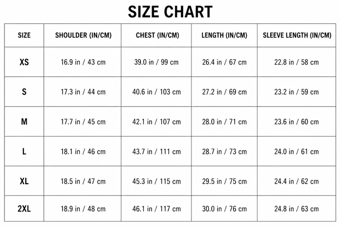 Size Guide
