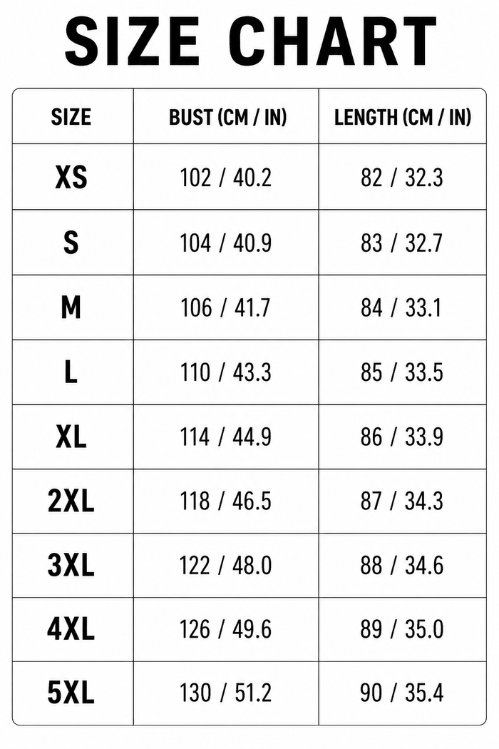 Size Guide