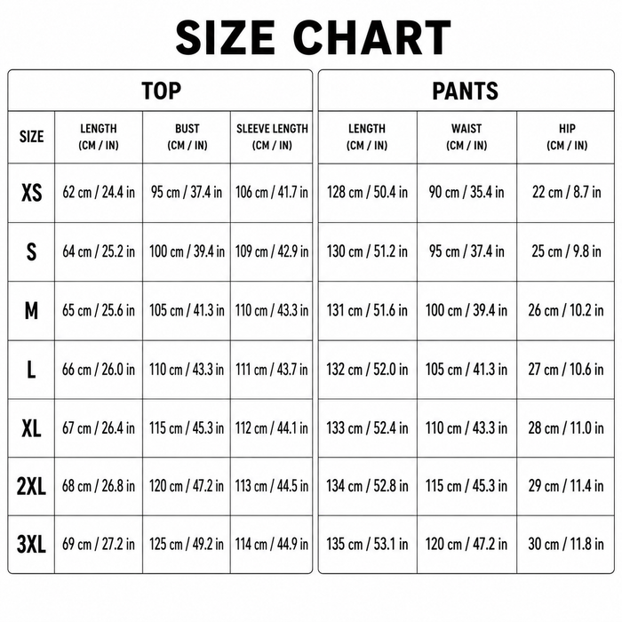 Size Guide