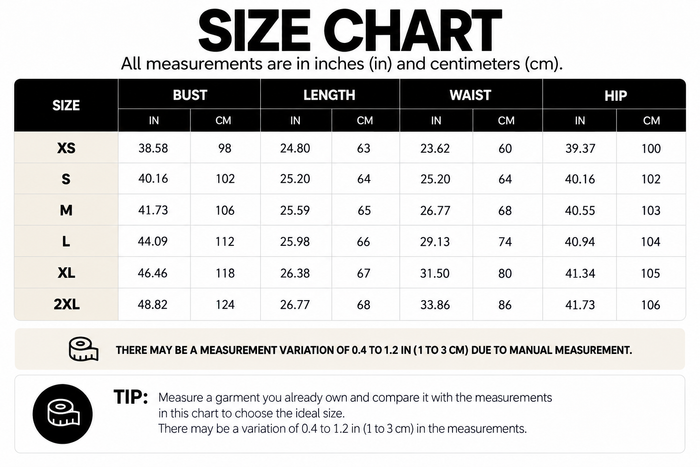 Size Guide