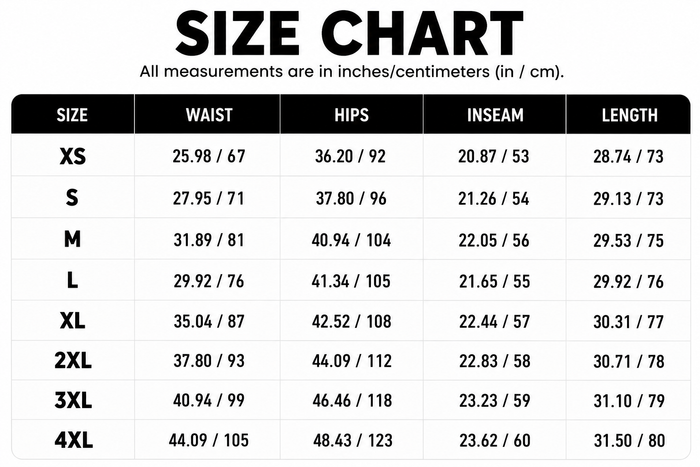 Size Guide