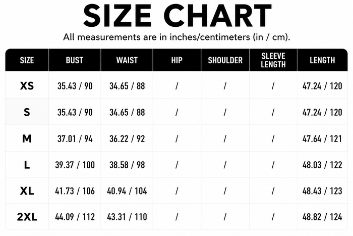 Size Guide