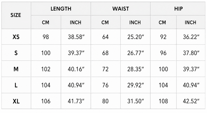 Size Guide