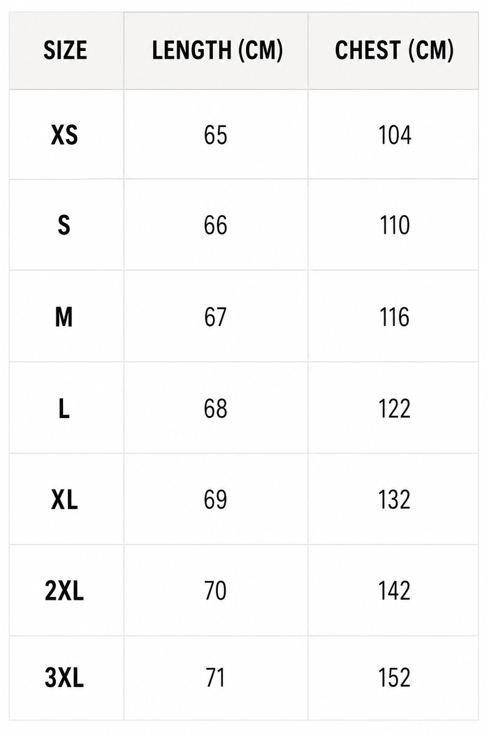 Size Guide
