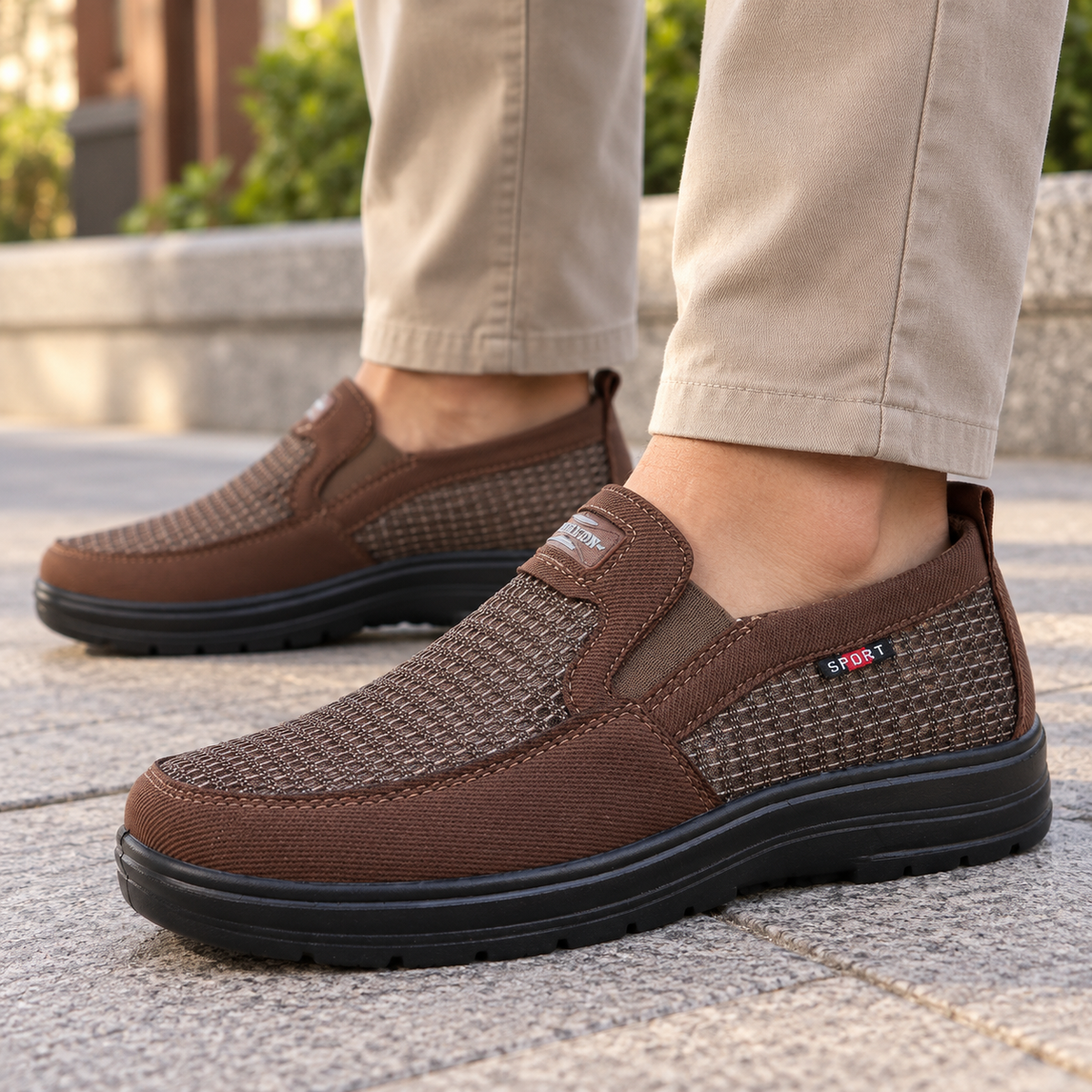 Ferran™ Sneakers with Textured Upper and High-Traction Sole