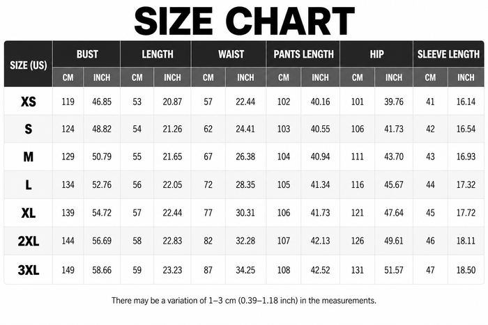 Size Guide