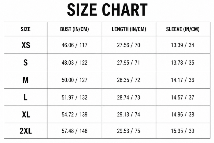 Size Guide