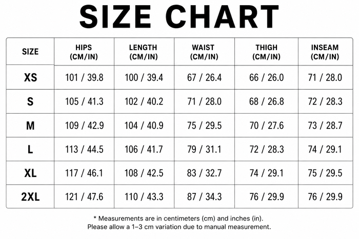 Size Guide