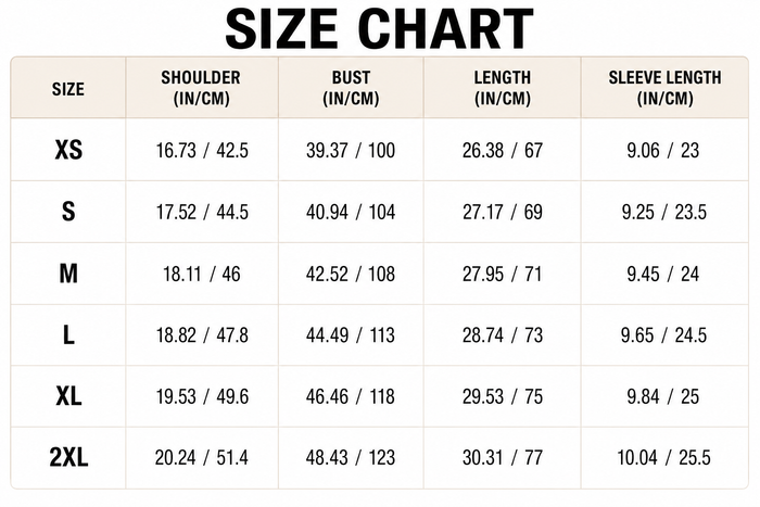 Size Guide
