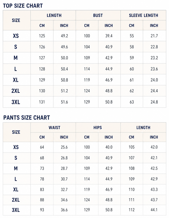 Size Guide