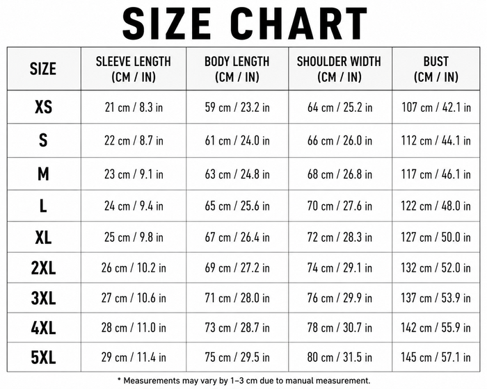 Size Guide