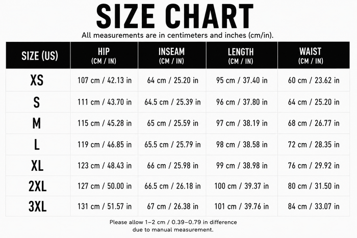 Size Guide