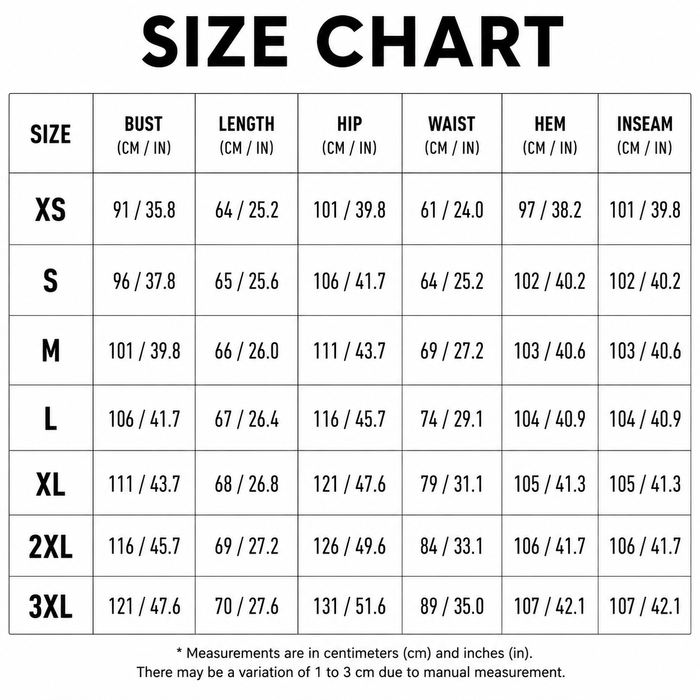 Size Guide