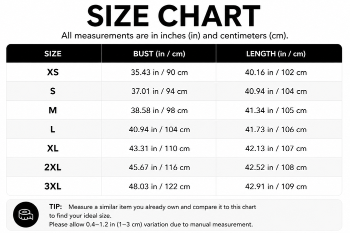 Size Guide