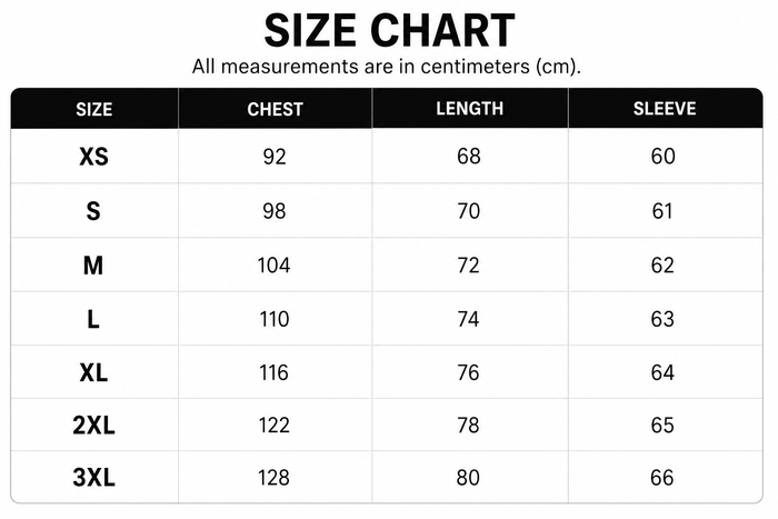Size Guide