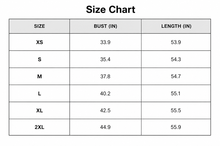 Size Guide