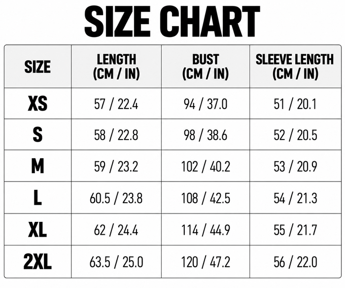 Size Guide