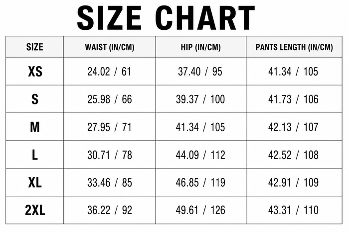 Size Guide