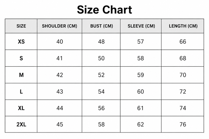 Size Guide