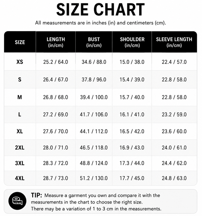 Size Guide