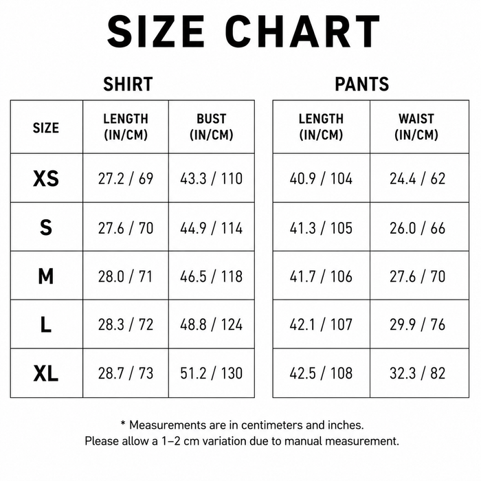 Size Guide