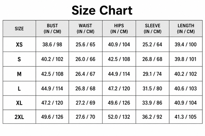 Size Guide