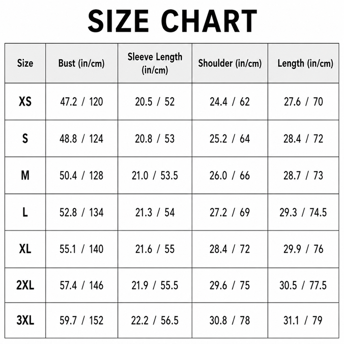 Size Guide