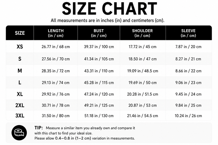 Size Guide