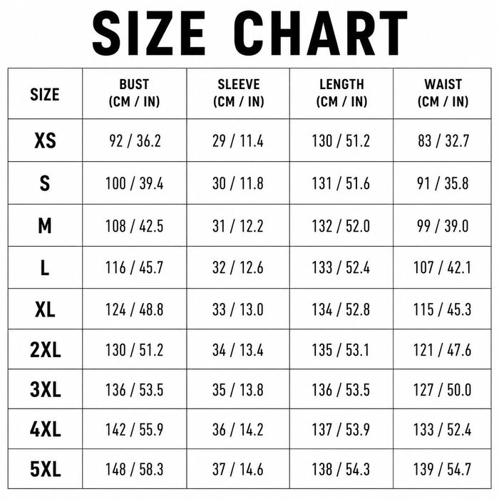 Size Guide