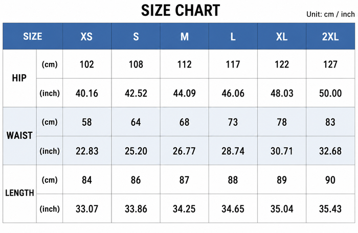 Size Guide