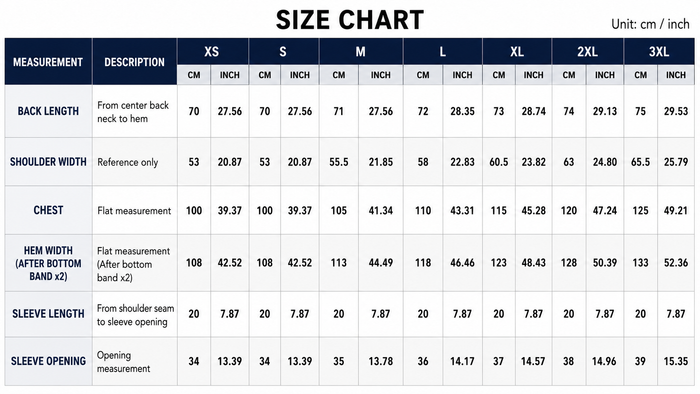 Size Guide