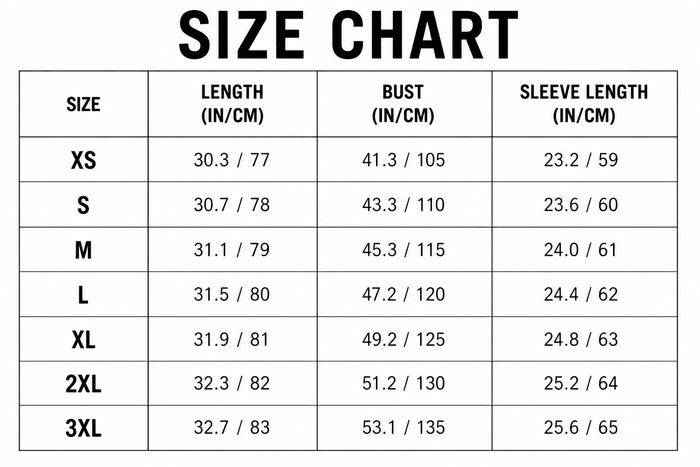 Size Guide