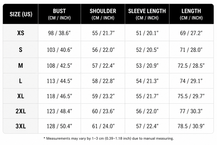 Size Guide