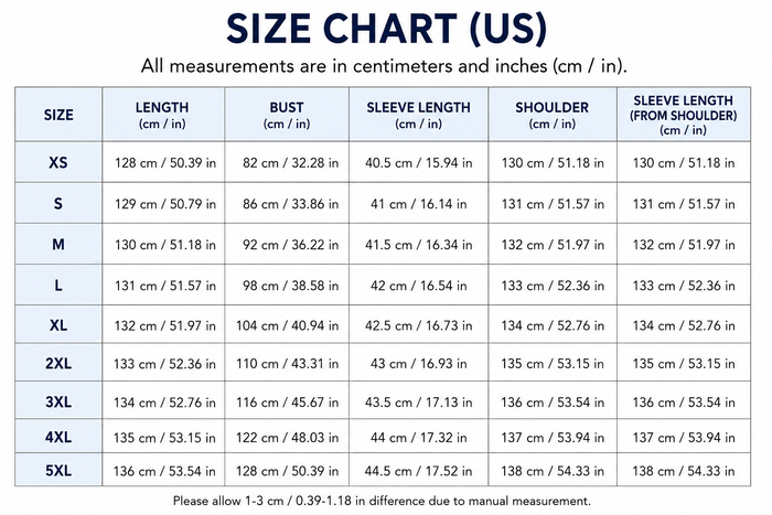 Size Guide
