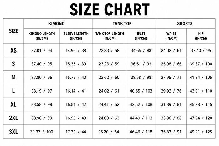 Size Guide
