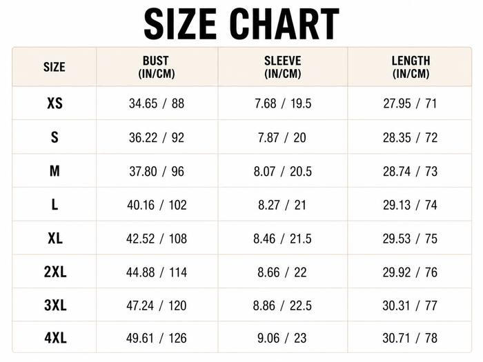 Size Guide
