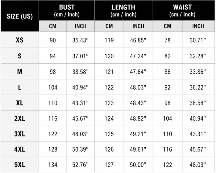 Size Guide