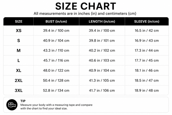 Size Guide