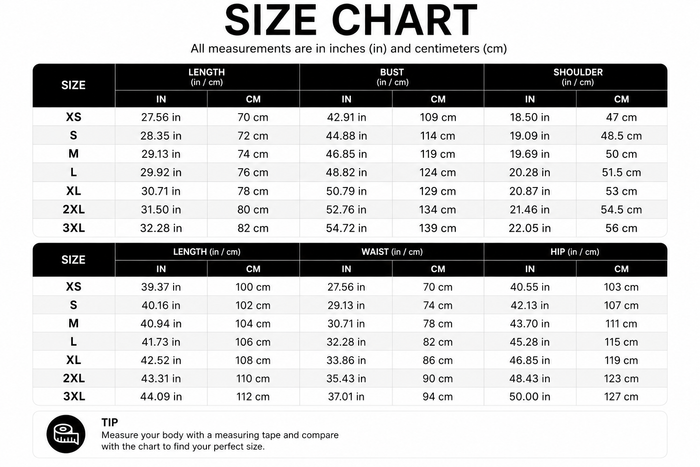 Size Guide