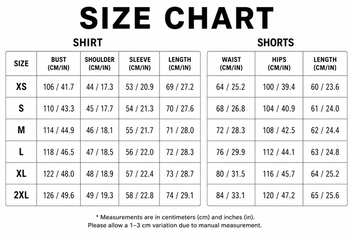 Size Guide