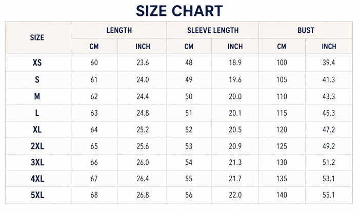 Size Guide