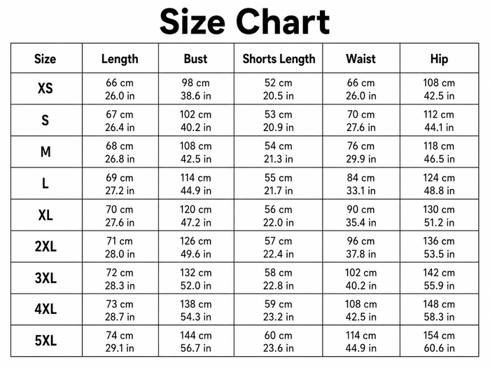 Size Guide