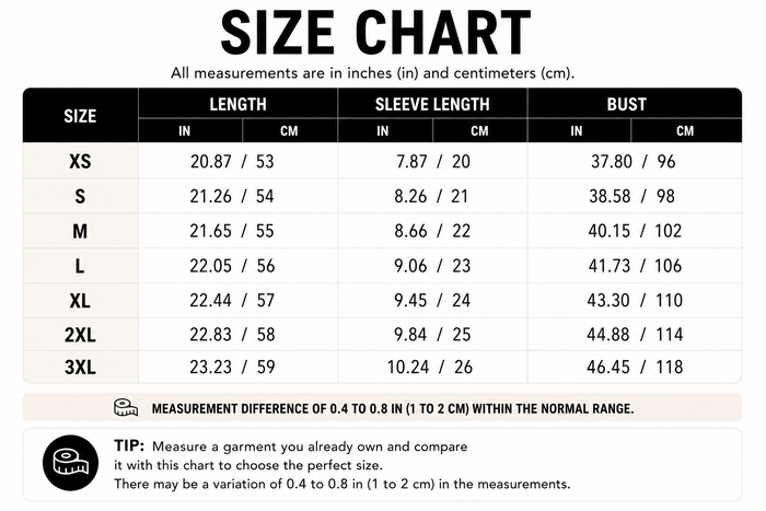 Size Guide