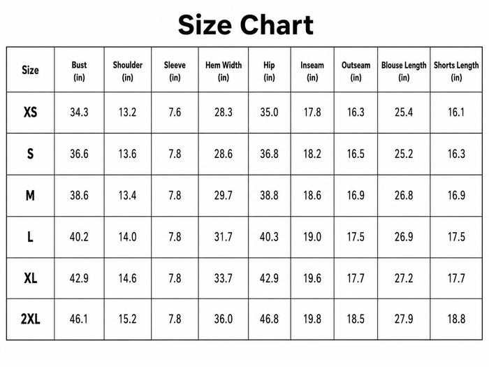 Size Guide