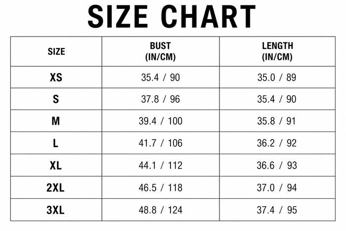 Size Guide