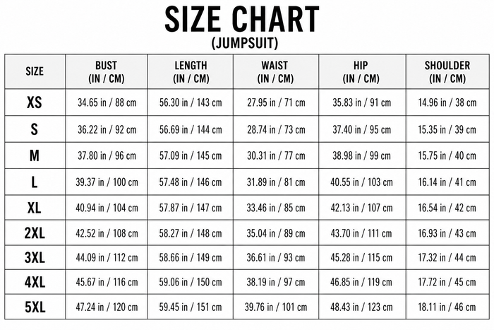Size Guide