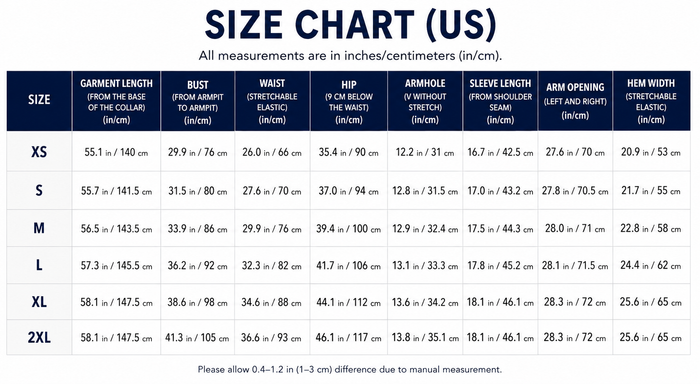 Size Guide
