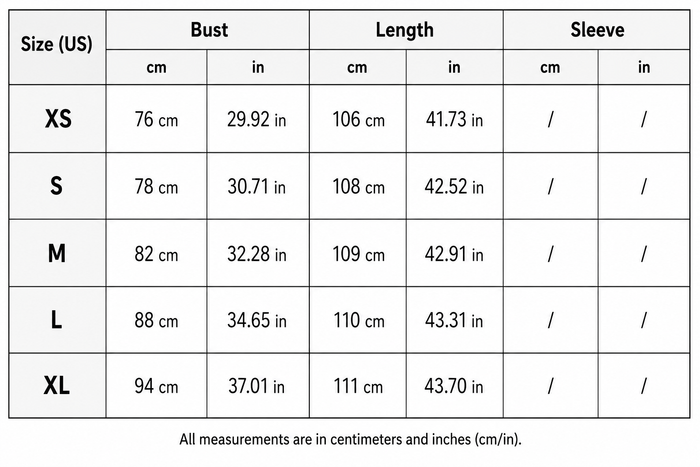 Size Guide