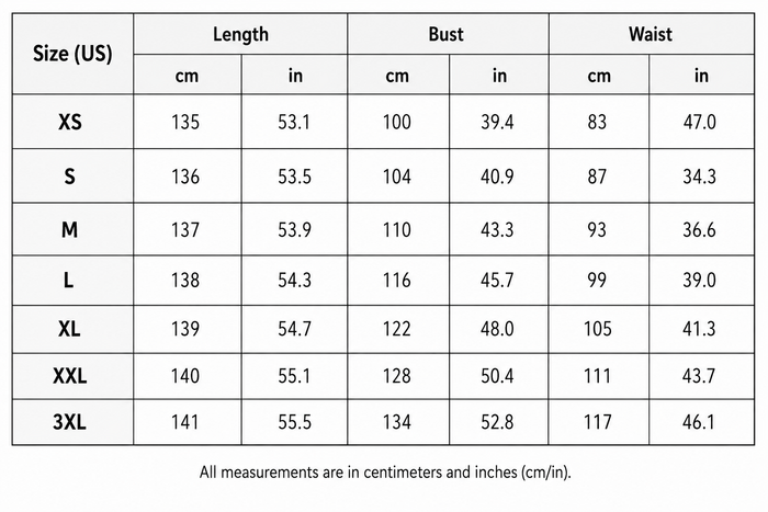 Size Guide