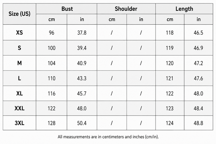 Size Guide